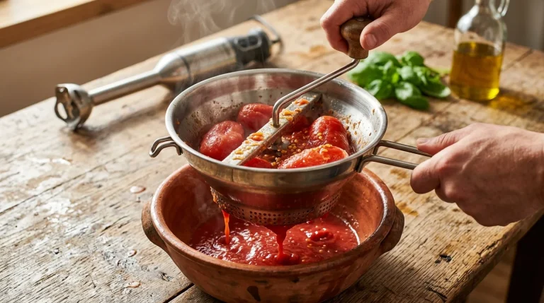 Why Cooks Choose Manual Food Mills Over Immersion Blenders for San Marzano Tomatoes