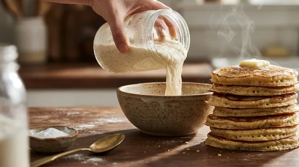 Claims That Cold Sourdough Discard Ruins Pancake Texture Lack Scientific Proof