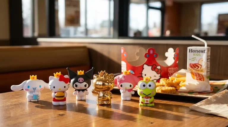 Burger King Launches Limited-Edition Hello Kitty Meal With Six Blind Box Toys